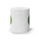 11oz Mug Green Round Team MSR Logo #1