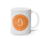 11oz Mug Orange Round Team MSR Logo #1