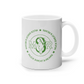 11oz Mug Green Round Team MSR Logo #4