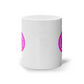 11oz Mug Pink Round Team MSR Logo #1