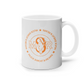 11oz Mug Orange Round Team MSR Logo #4