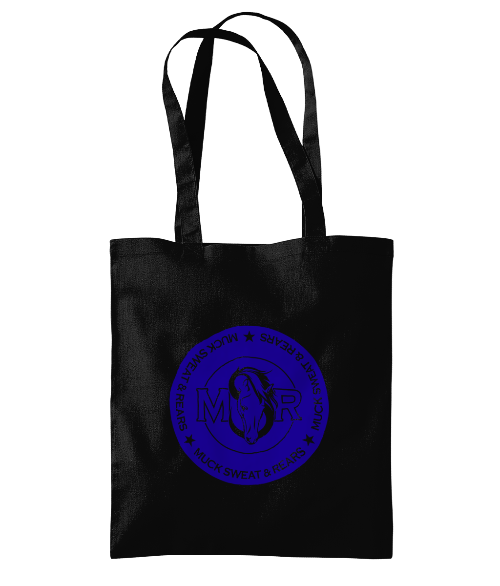 Team MSR Westford Mill Organic Premium Cotton Tote Printed with Blue MSR Logo