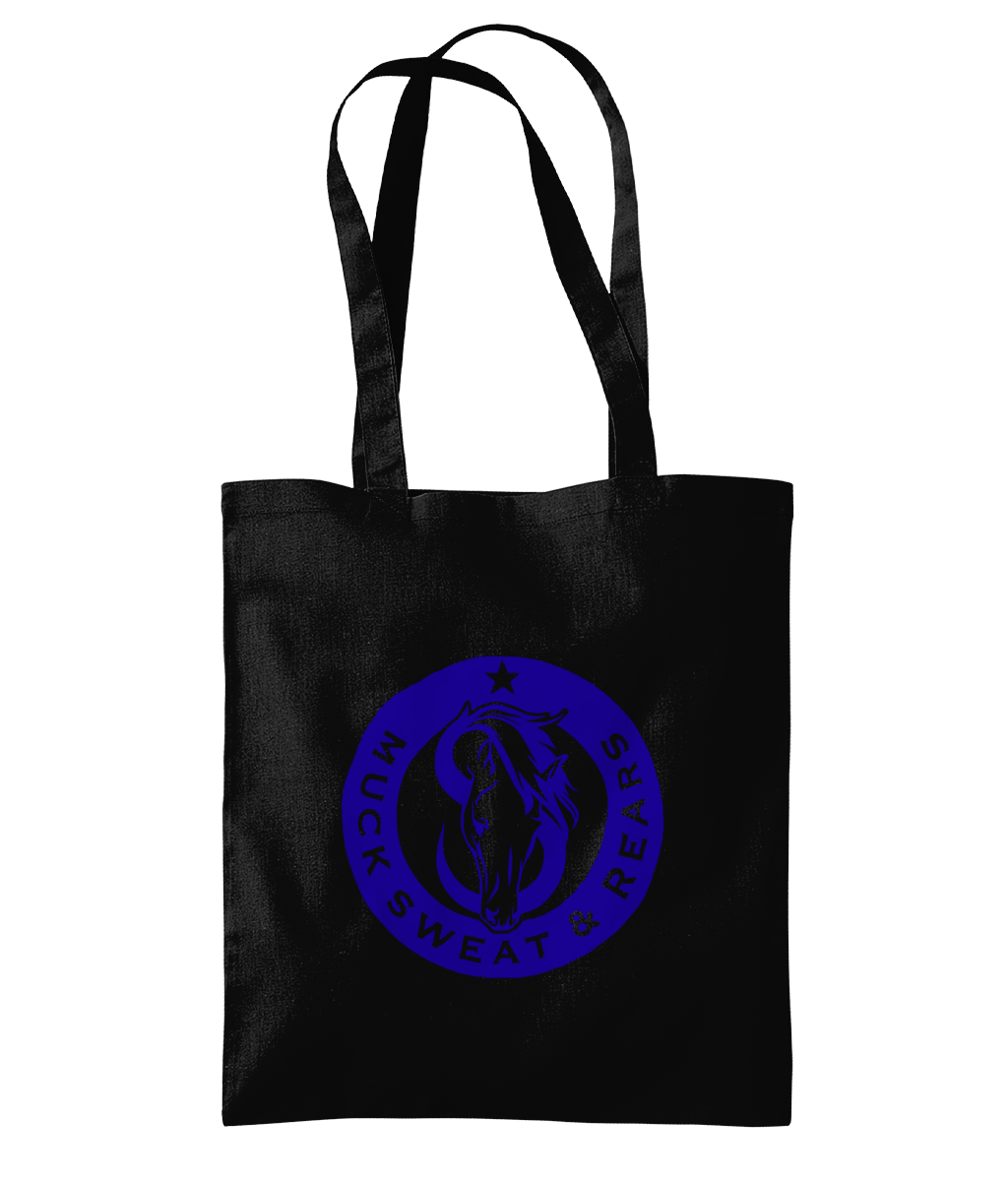 Team MSR Westford Mill Organic Premium Cotton Tote Printed with Blue MSR Logo