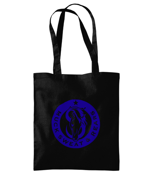 Team MSR Westford Mill Organic Premium Cotton Tote Printed with Blue MSR Logo