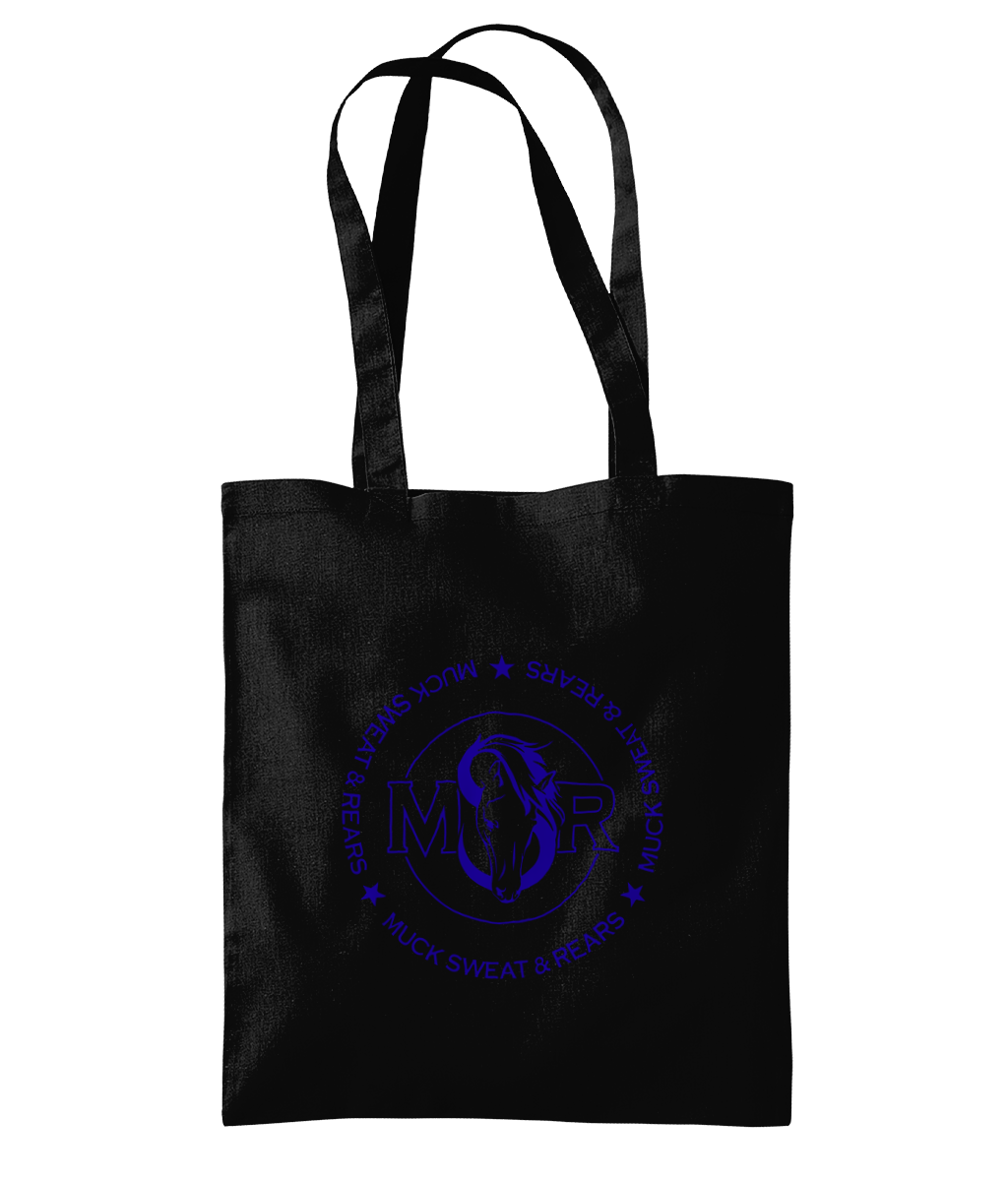 Team MSR Westford Mill Organic Premium Cotton Tote Printed with Blue MSR Logo