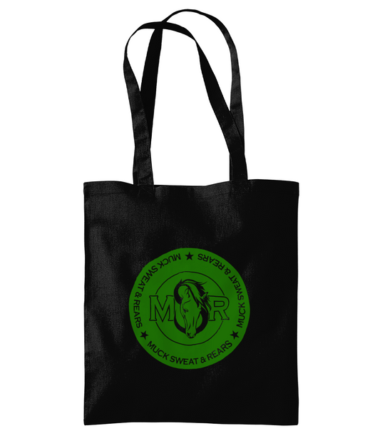 Team MSR Westford Mill Organic Premium Cotton Tote Printed with Green MSR Logo