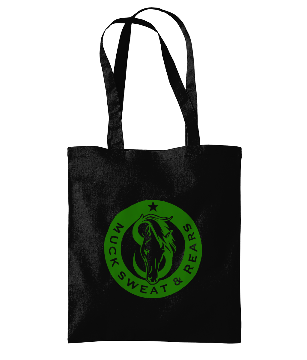 Team MSR Westford Mill Organic Premium Cotton Tote Printed with Green MSR Logo