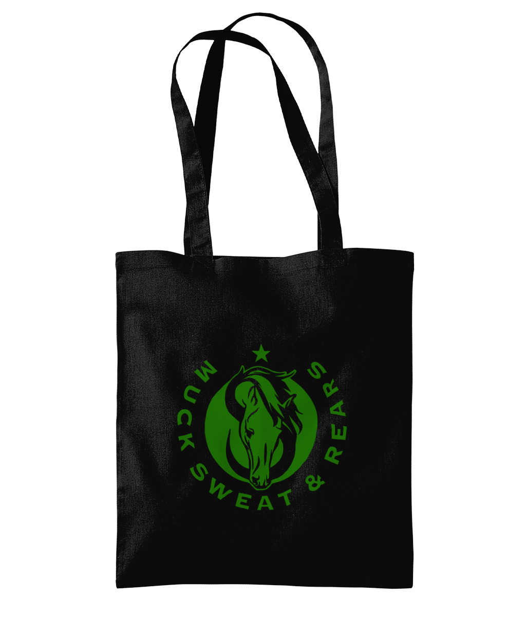 Team MSR Westford Mill Organic Premium Cotton Tote Printed with Green MSR Logo