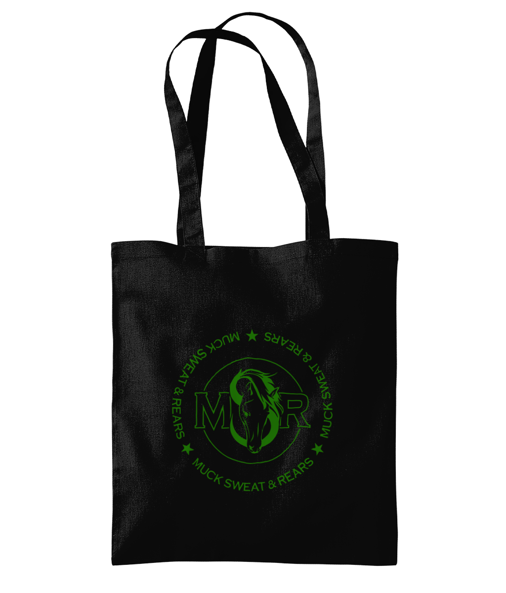 Team MSR Westford Mill Organic Premium Cotton Tote Printed with Green MSR Logo