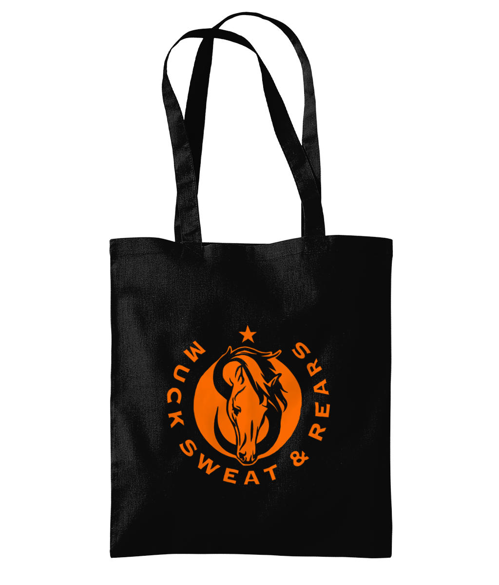 Team MSR Westford Mill Organic Premium Cotton Tote Printed with Orange MSR Logo