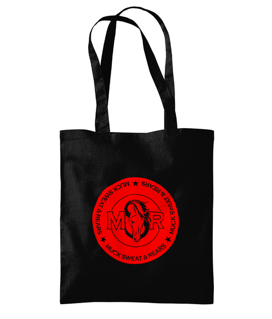 Team MSR Westford Mill Organic Premium Cotton Tote Printed with Red MSR Logo