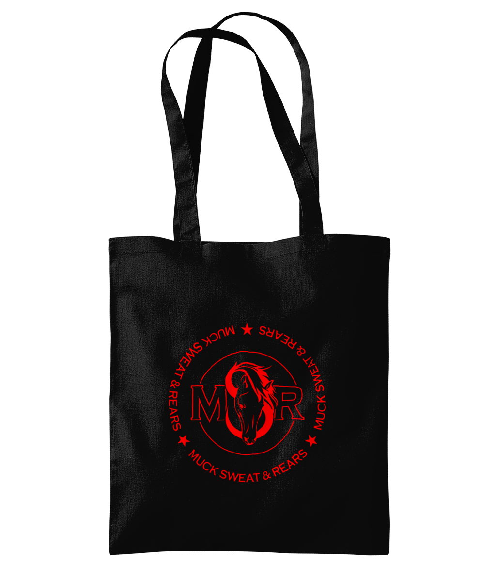 Team MSR Westford Mill Organic Premium Cotton Tote Printed with Red MSR Logo
