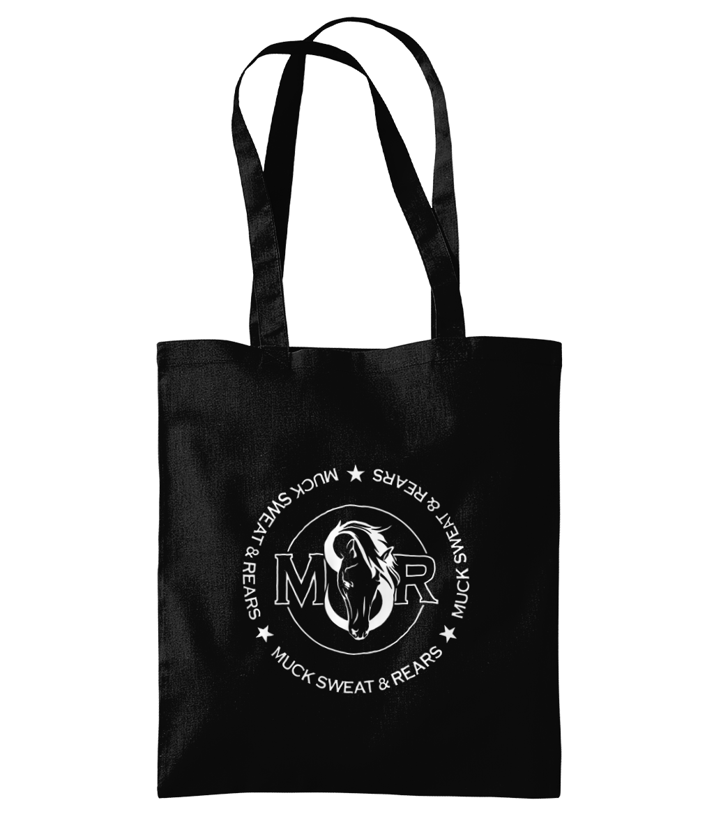 Team MSR Westford Mill Organic Premium Cotton Tote Printed with White MSR Logo