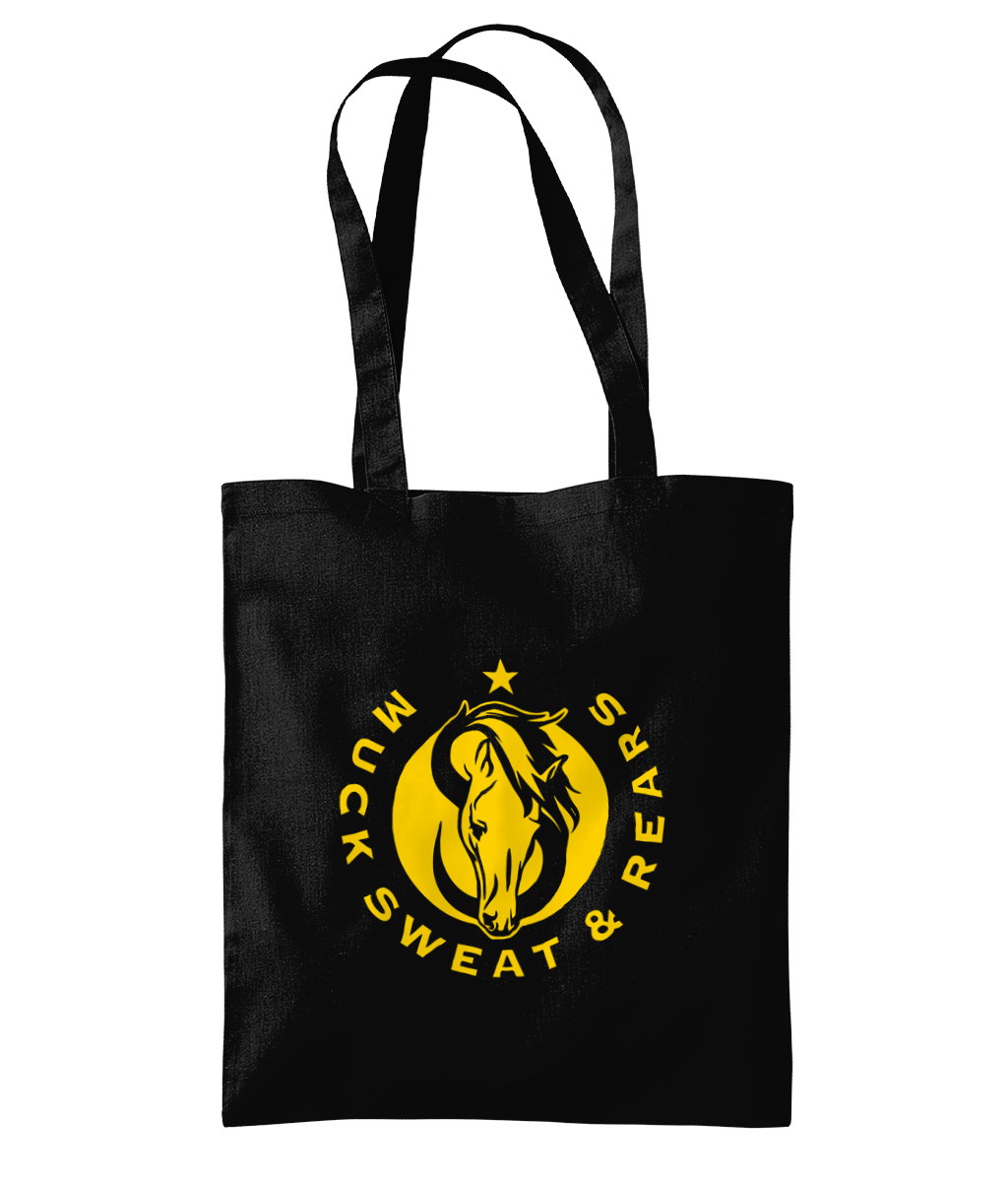Team MSR Westford Mill Organic Premium Cotton Tote Printed with Yellow MSR Logo