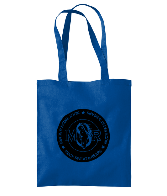 Team MSR Westford Mill Organic Premium Cotton Tote Printed with Black MSR Logo