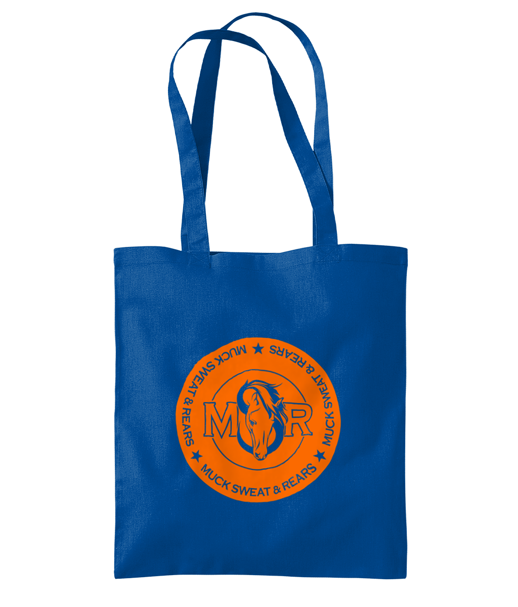 Team MSR Westford Mill Organic Premium Cotton Tote Printed with Orange MSR Logo