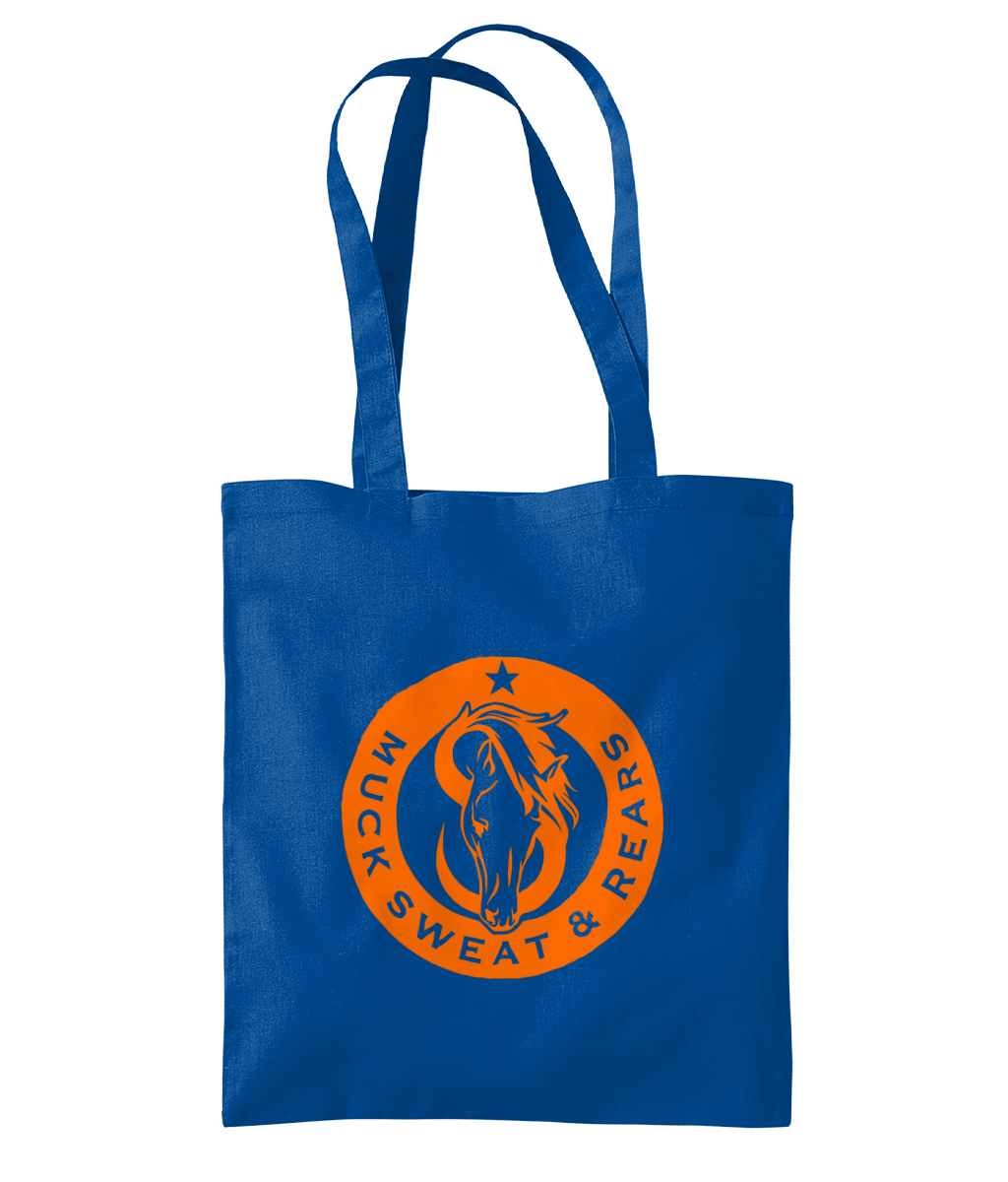 Team MSR Westford Mill Organic Premium Cotton Tote Printed with Orange MSR Logo