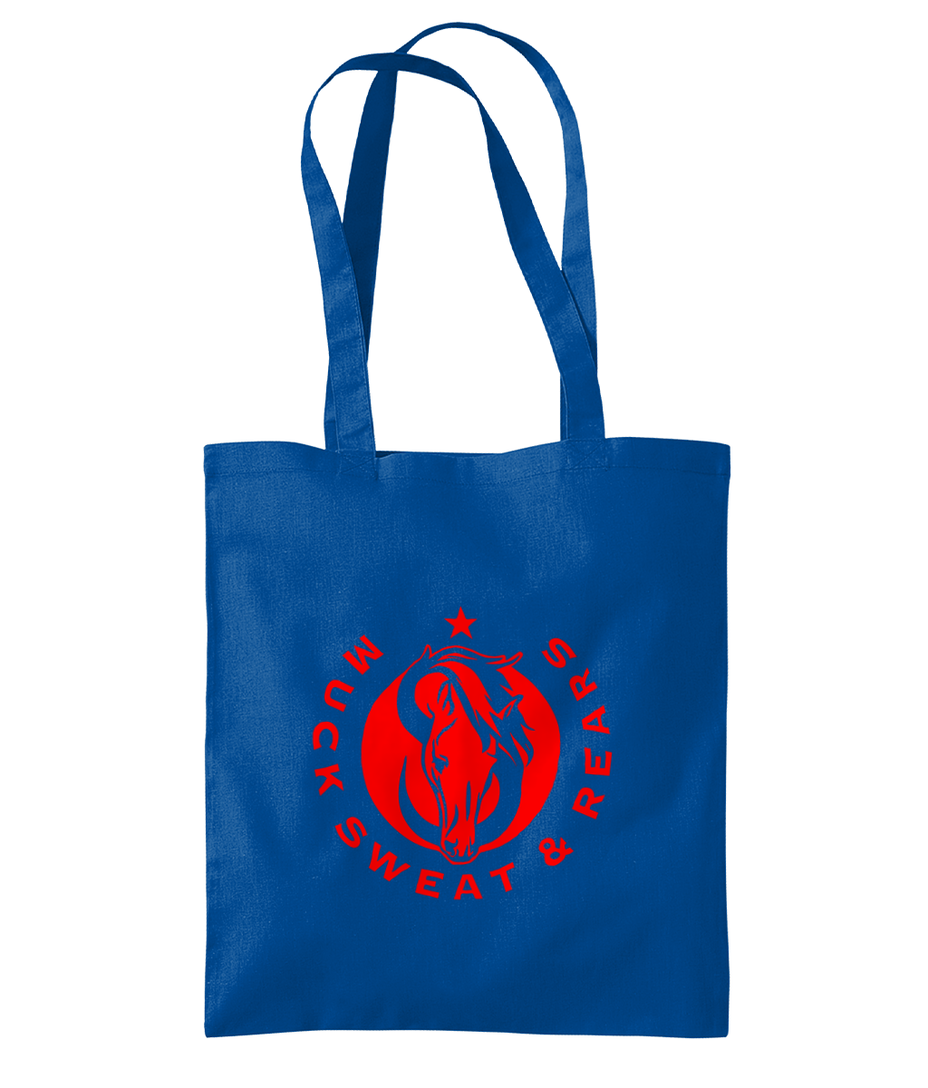 Team MSR Westford Mill Organic Premium Cotton Tote Printed with Red MSR Logo
