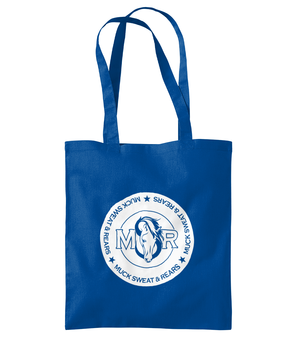Team MSR Westford Mill Organic Premium Cotton Tote Printed with White MSR Logo