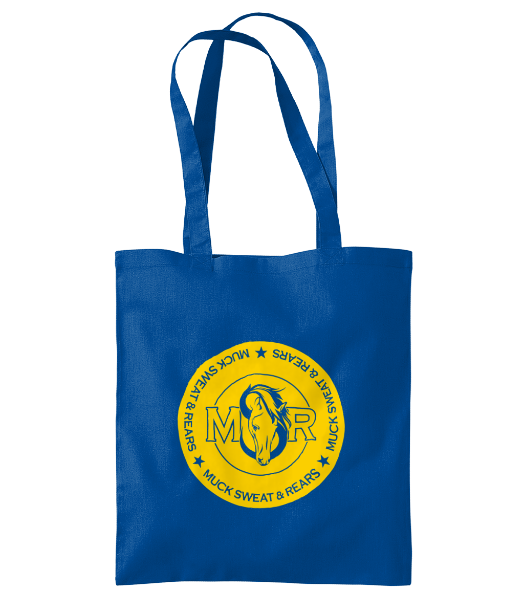 Team MSR Westford Mill Organic Premium Cotton Tote Printed with Yellow MSR Logo