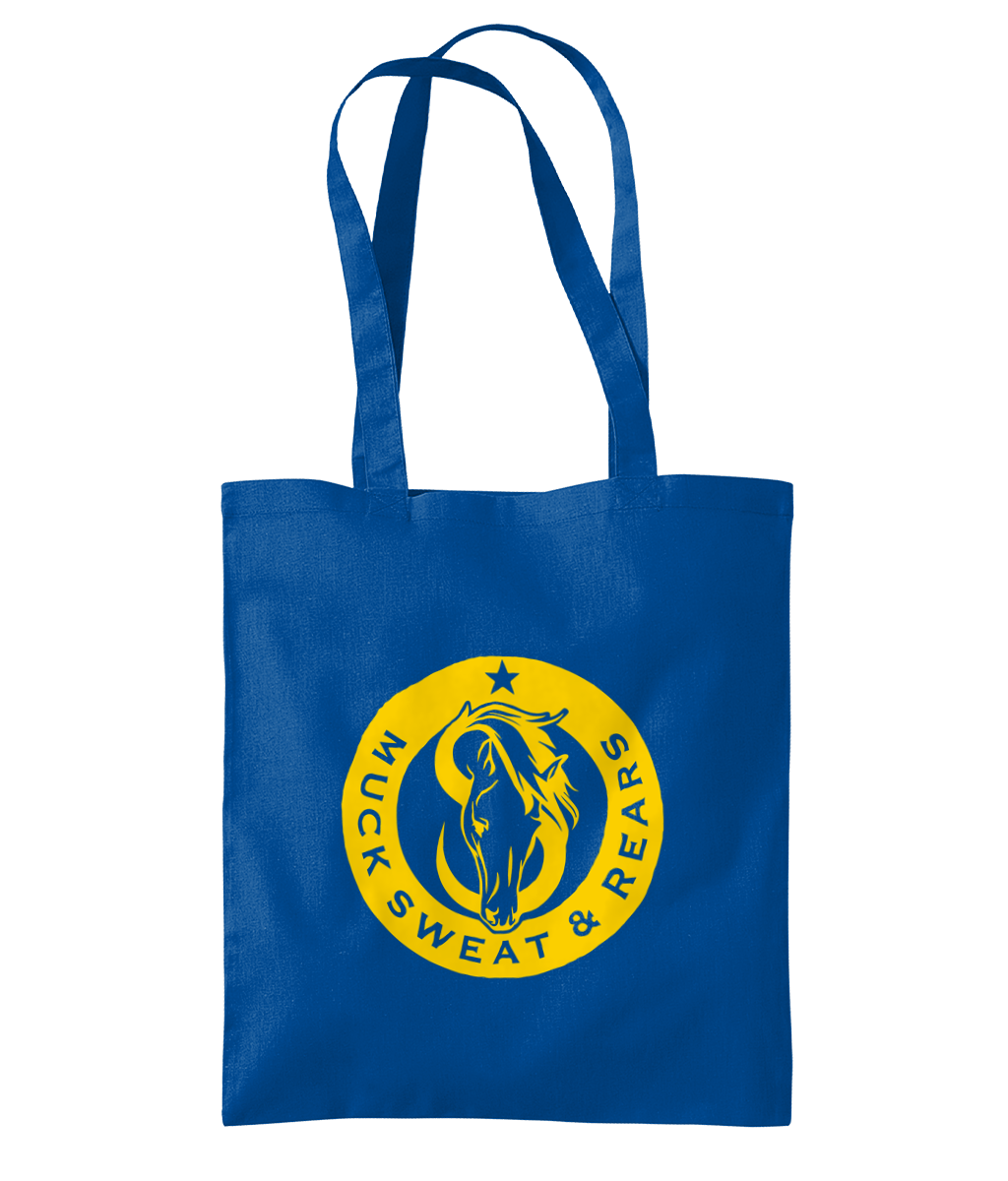 Team MSR Westford Mill Organic Premium Cotton Tote Printed with Yellow MSR Logo