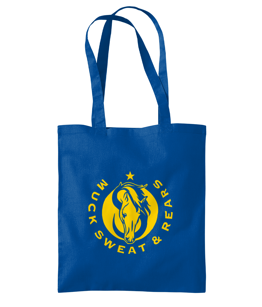 Team MSR Westford Mill Organic Premium Cotton Tote Printed with Yellow MSR Logo