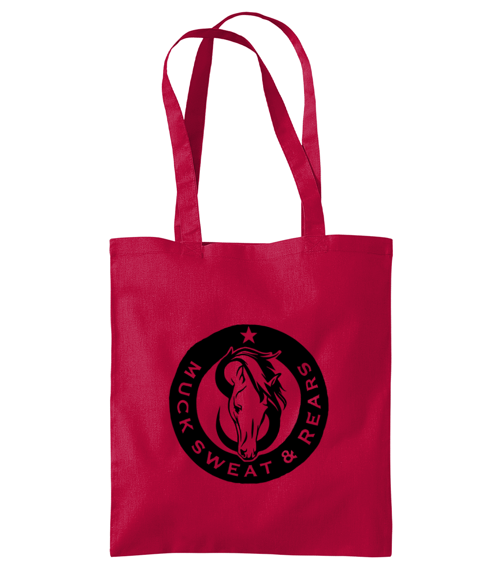 Team MSR Westford Mill Organic Premium Cotton Tote Printed with Black MSR Logo