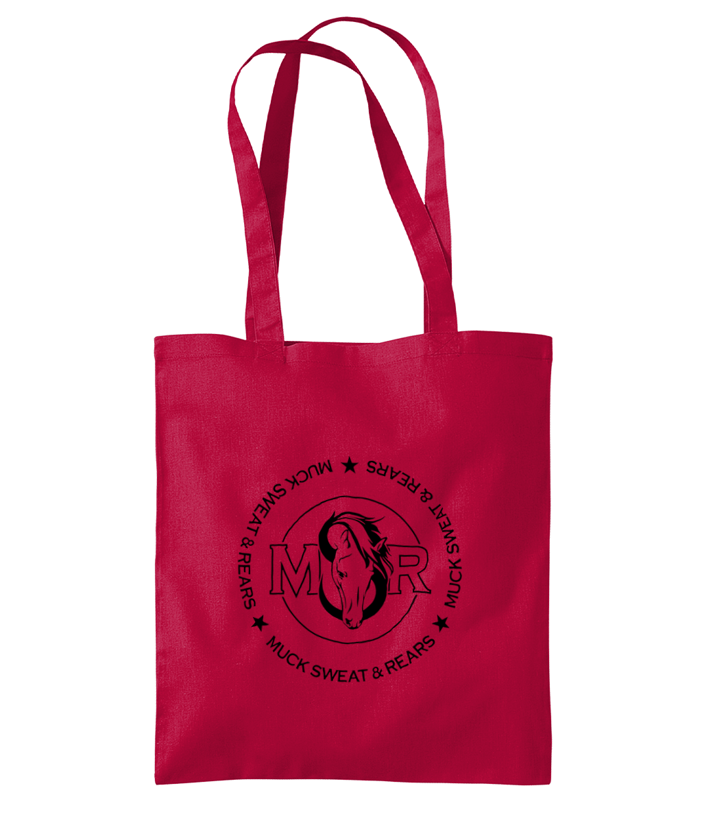Team MSR Westford Mill Organic Premium Cotton Tote Printed with Black MSR Logo