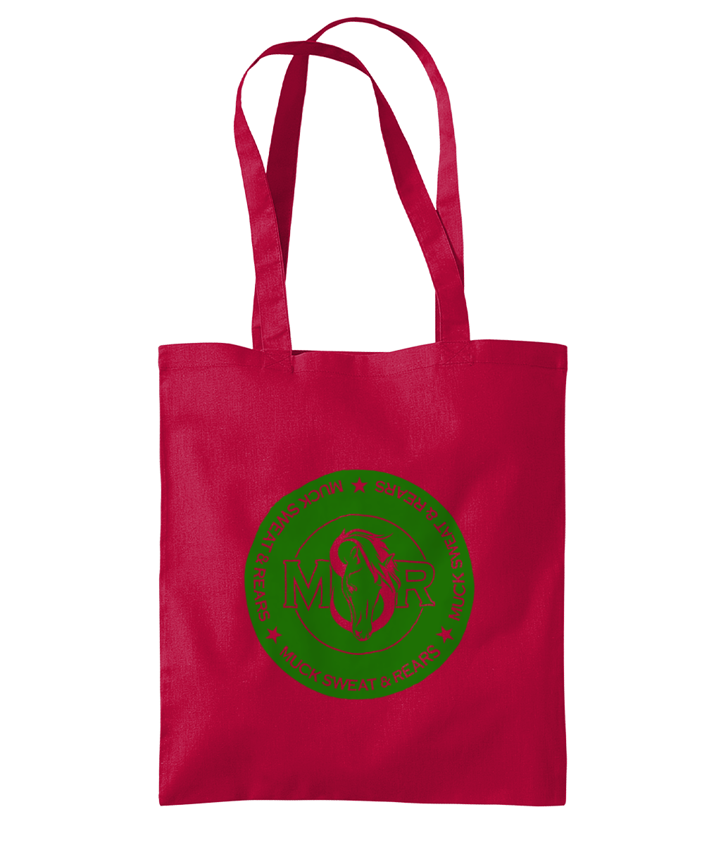 Team MSR Westford Mill Organic Premium Cotton Tote Printed with Green MSR Logo