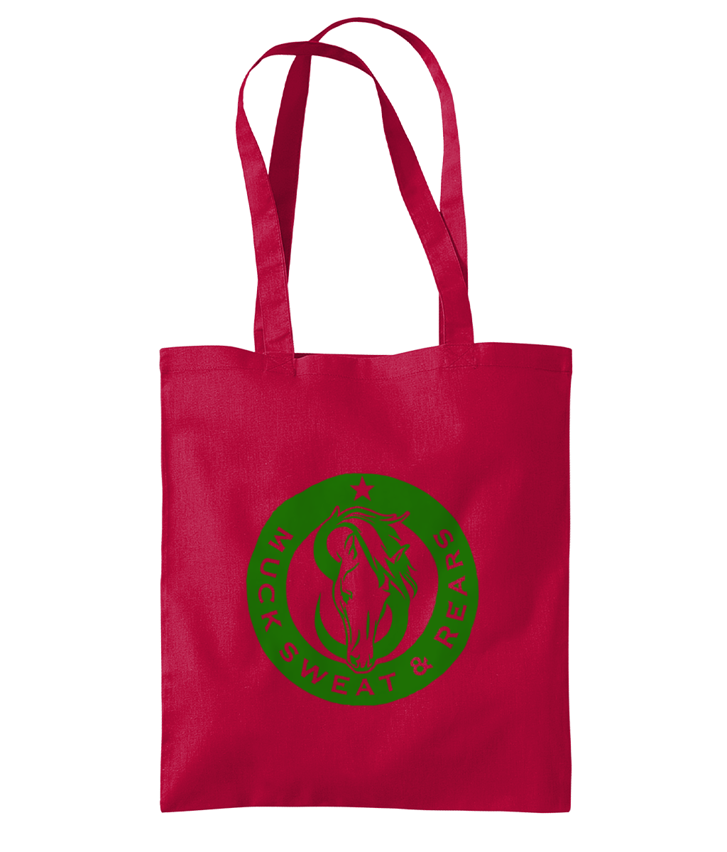 Team MSR Westford Mill Organic Premium Cotton Tote Printed with Green MSR Logo