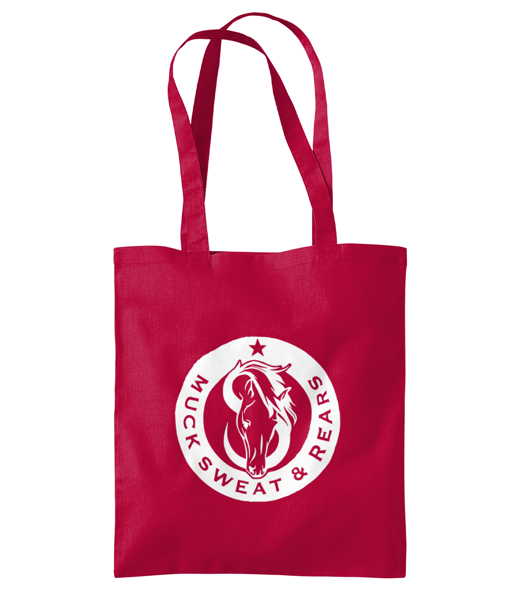 Team MSR Westford Mill Organic Premium Cotton Tote Printed with White MSR Logo