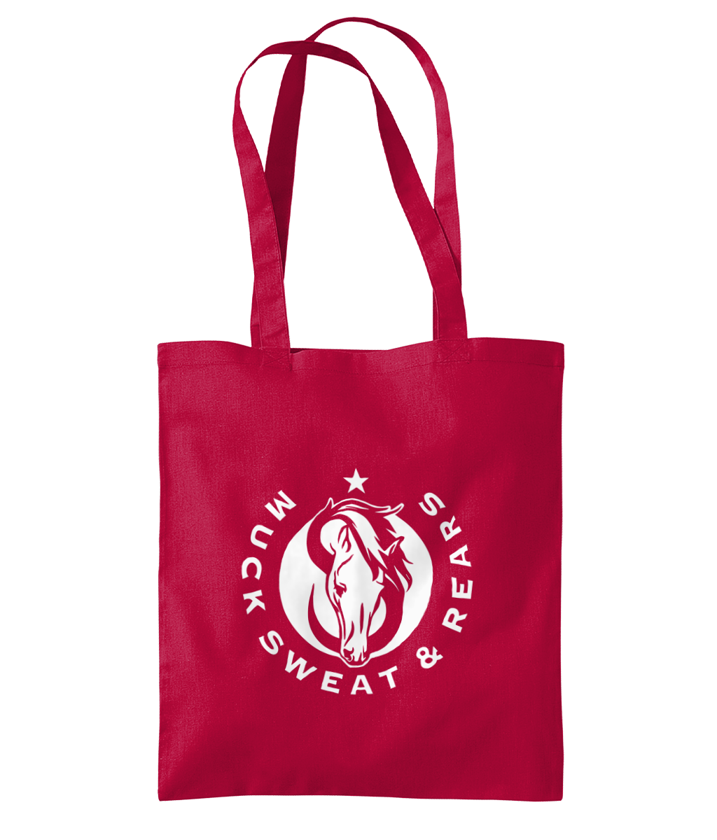 Team MSR Westford Mill Organic Premium Cotton Tote Printed with White MSR Logo