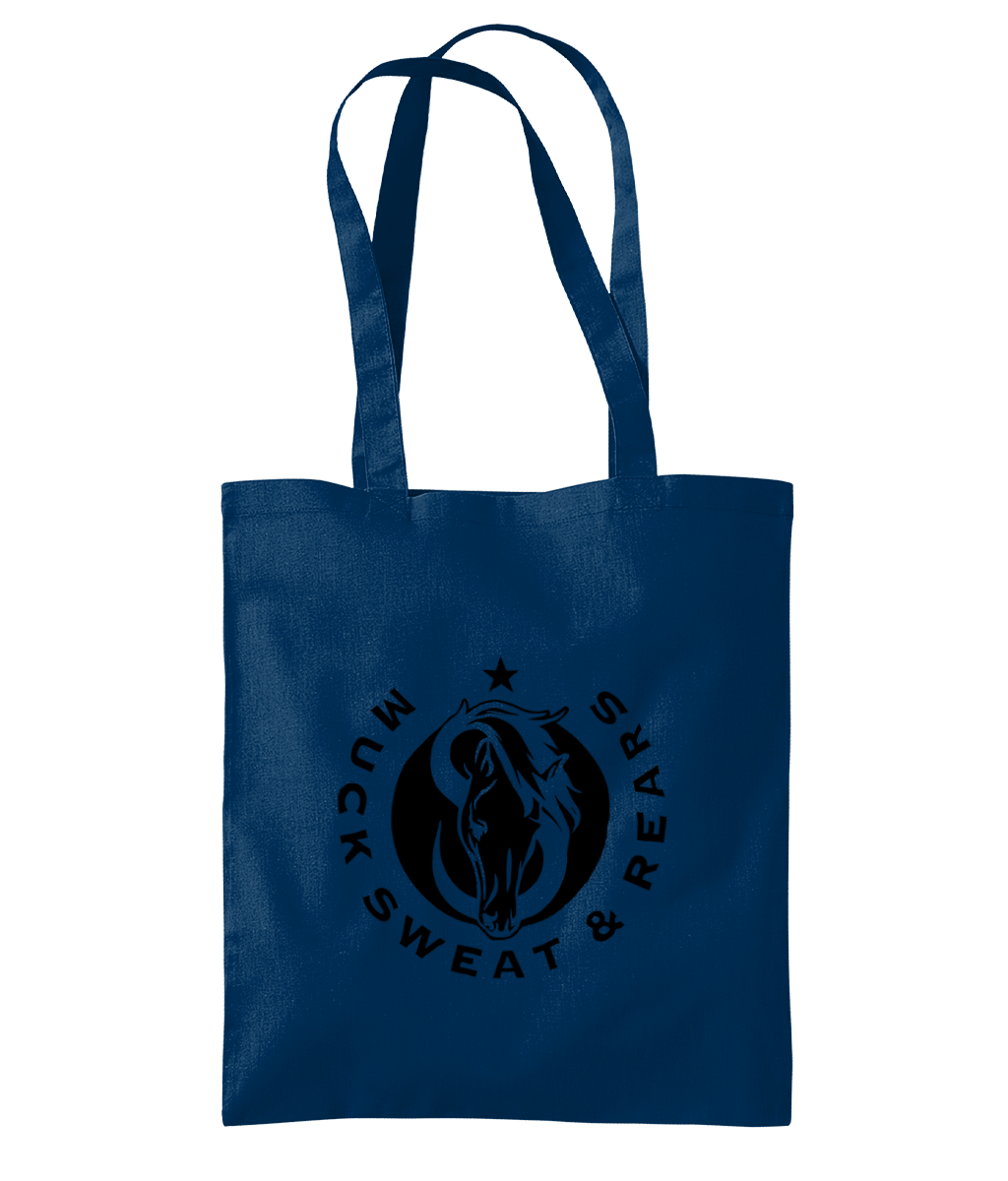 Team MSR Westford Mill Organic Premium Cotton Tote Printed with Black MSR Logo