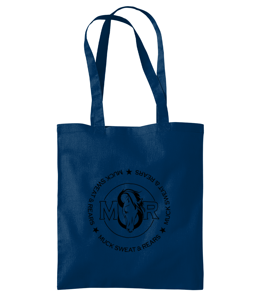Team MSR Westford Mill Organic Premium Cotton Tote Printed with Black MSR Logo