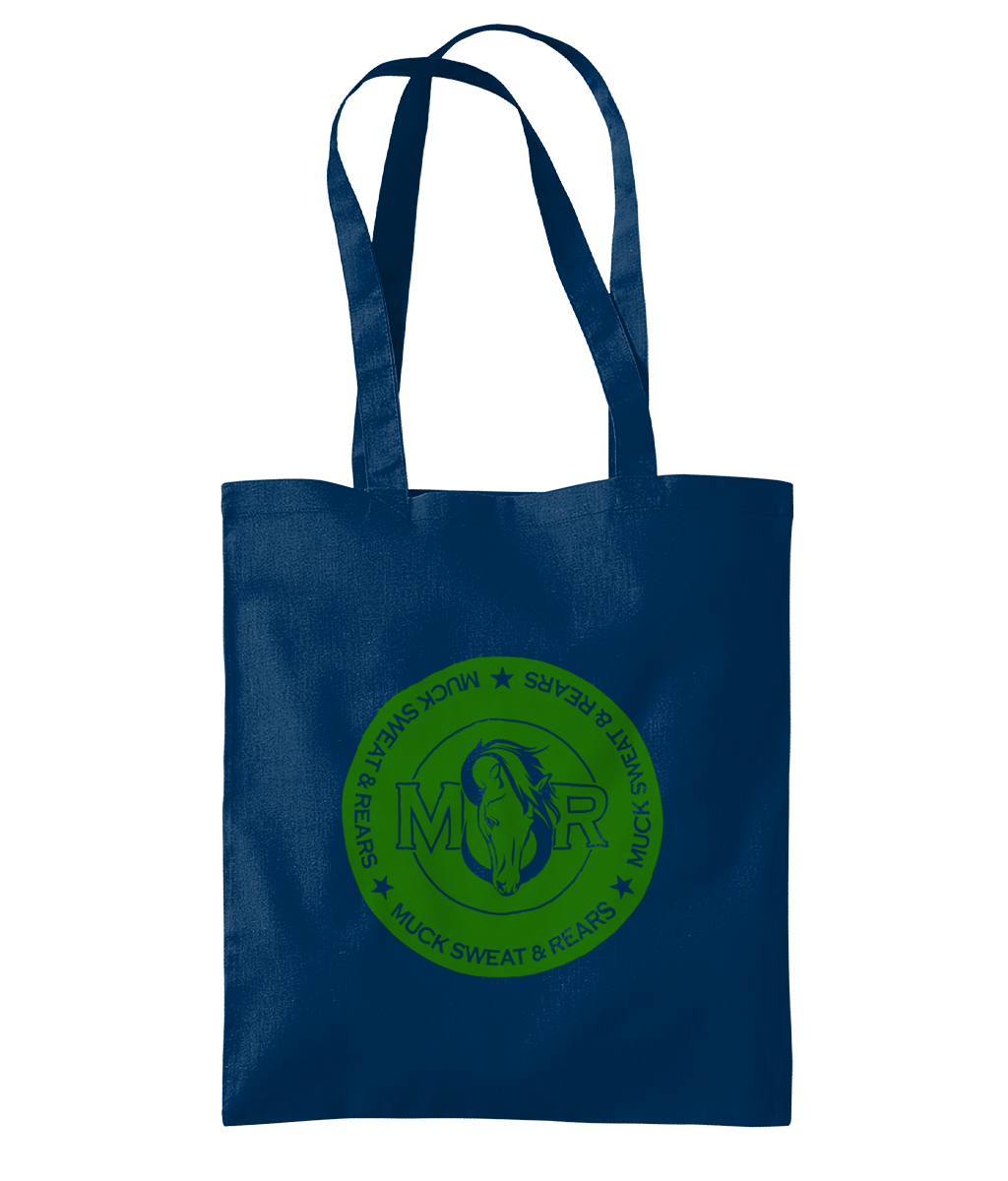 Team MSR Westford Mill Organic Premium Cotton Tote Printed with Green MSR Logo