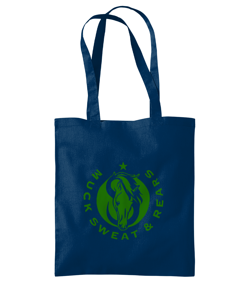 Team MSR Westford Mill Organic Premium Cotton Tote Printed with Green MSR Logo