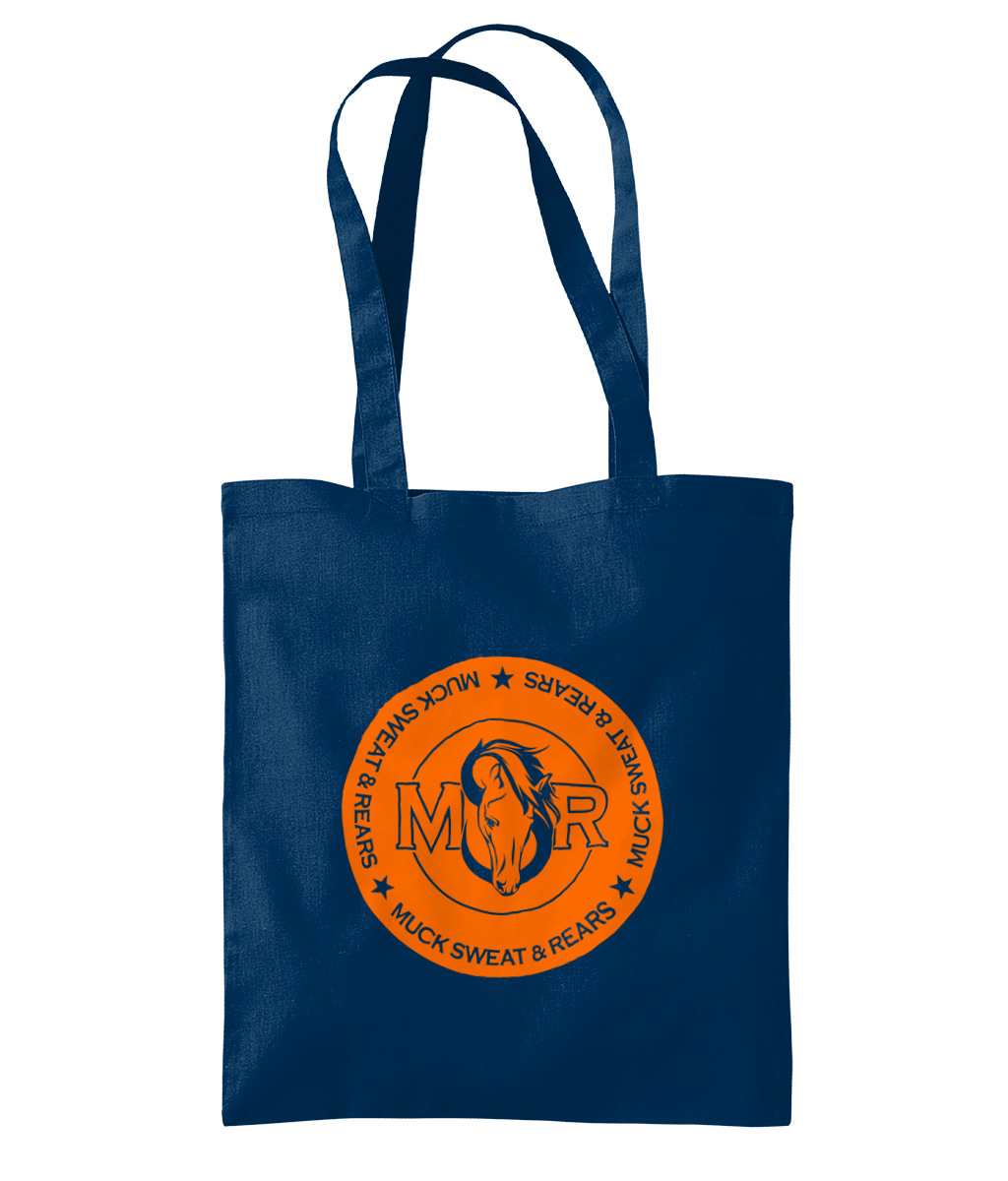 Team MSR Westford Mill Organic Premium Cotton Tote Printed with Orange MSR Logo