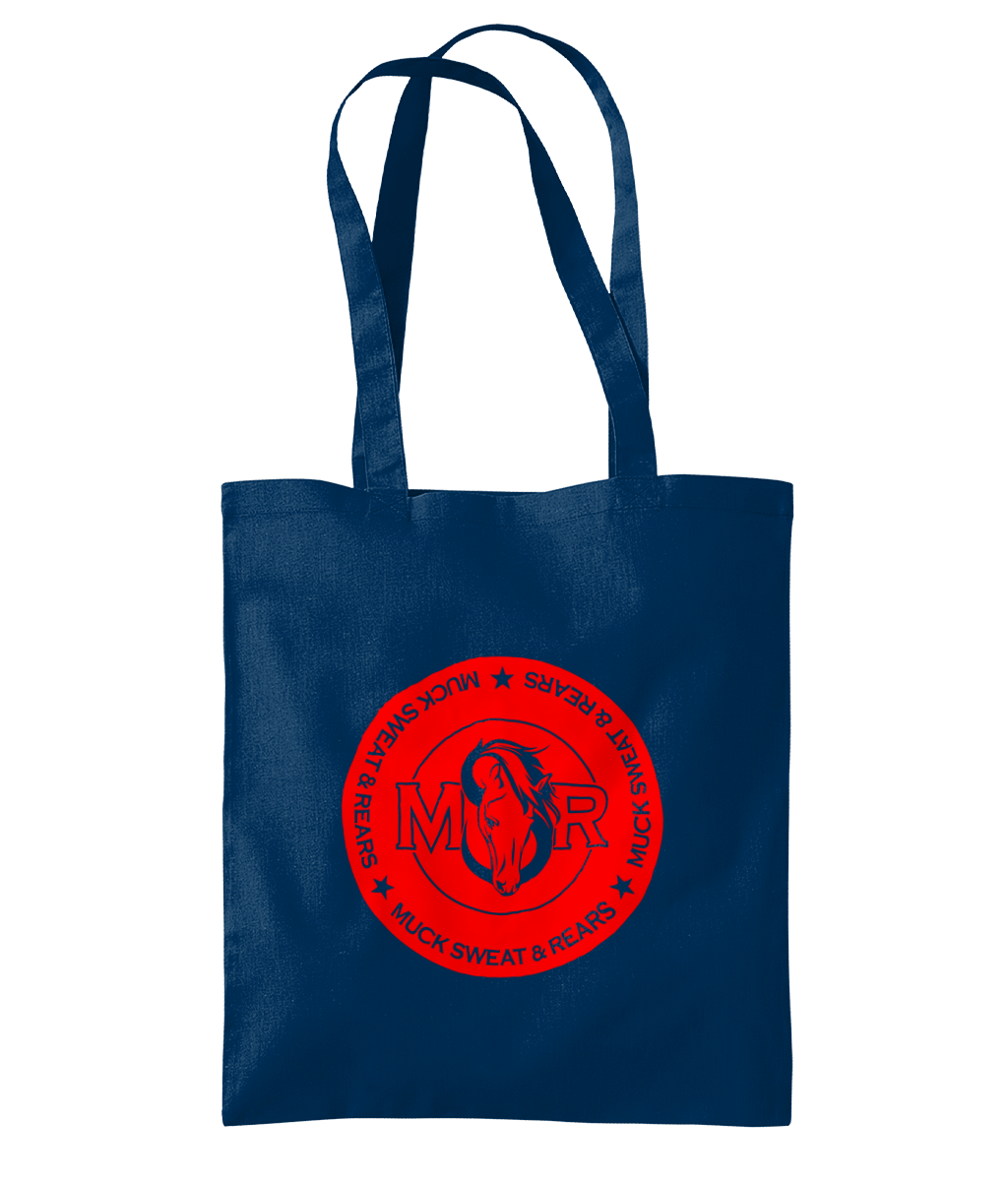 Team MSR Westford Mill Organic Premium Cotton Tote Printed with Red MSR Logo