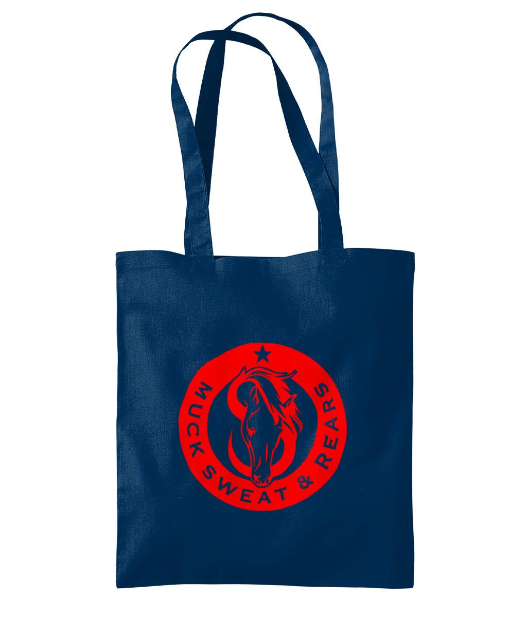 Team MSR Westford Mill Organic Premium Cotton Tote Printed with Red MSR Logo