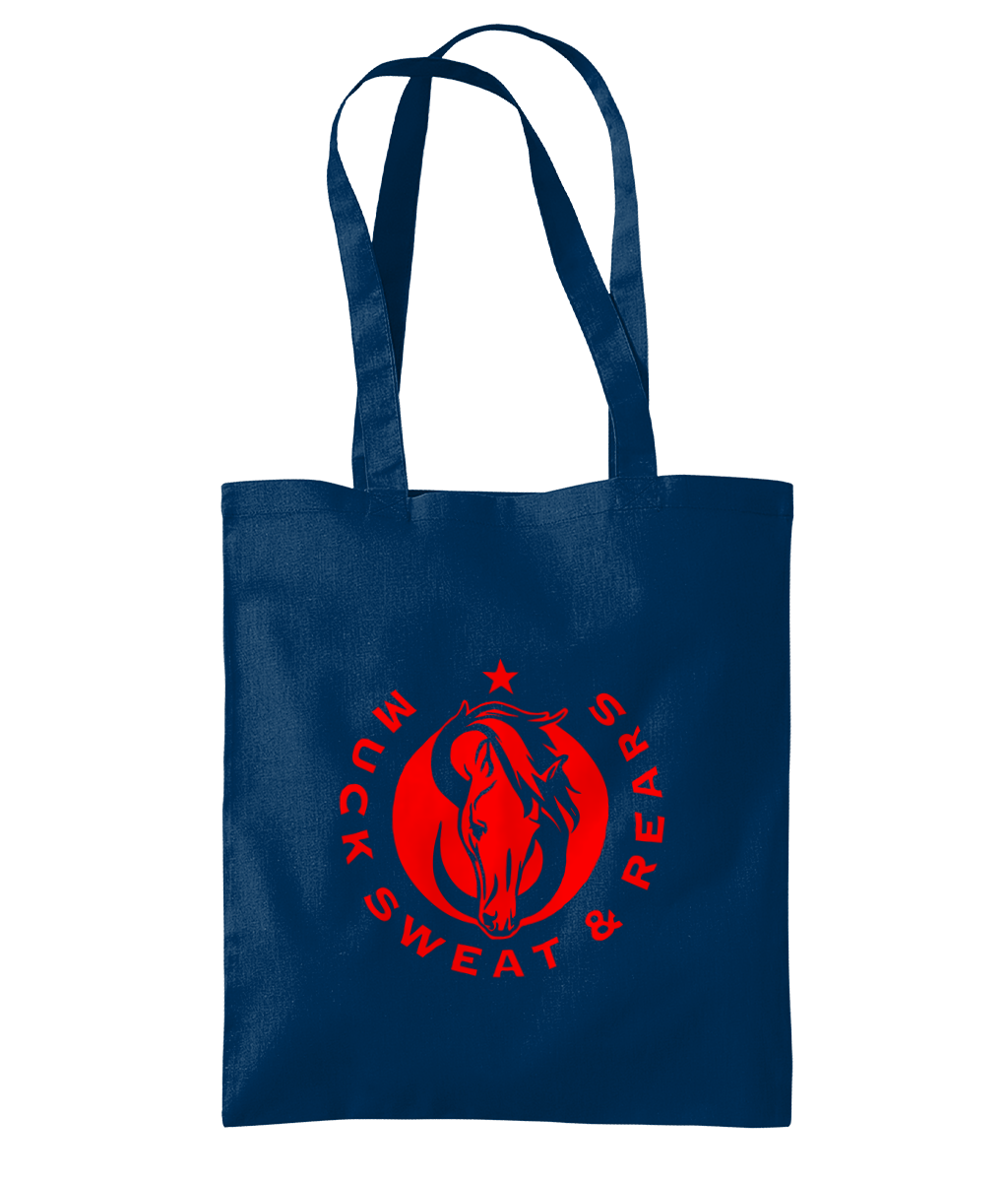 Team MSR Westford Mill Organic Premium Cotton Tote Printed with Red MSR Logo