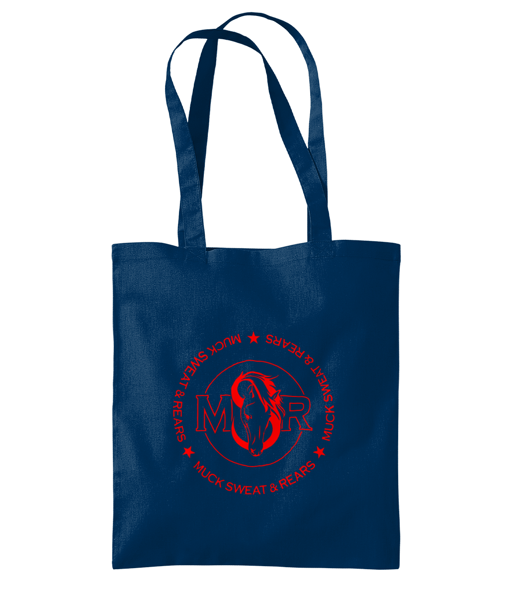 Team MSR Westford Mill Organic Premium Cotton Tote Printed with Red MSR Logo