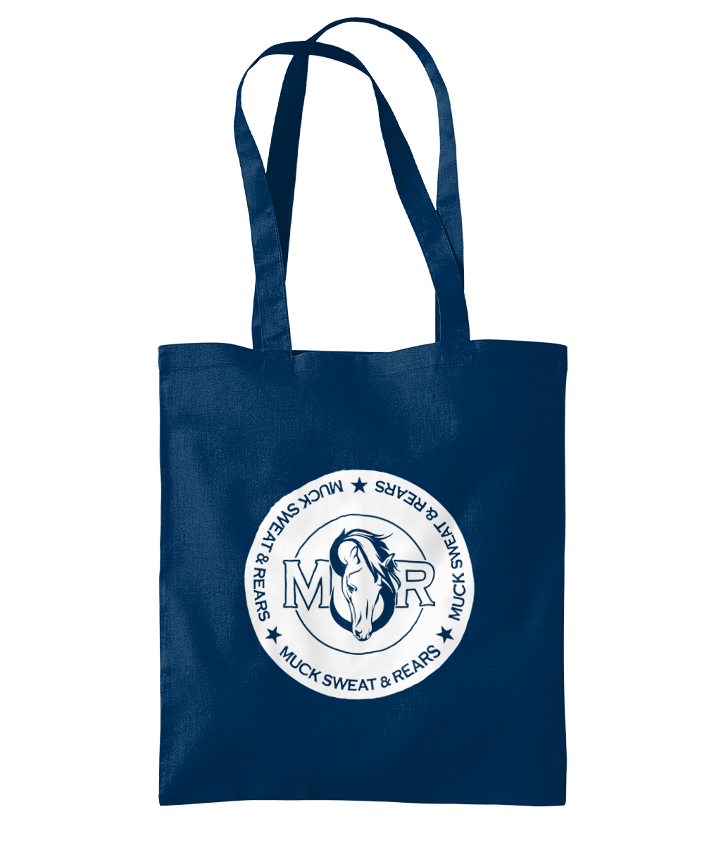 Team MSR Westford Mill Organic Premium Cotton Tote Printed with White MSR Logo