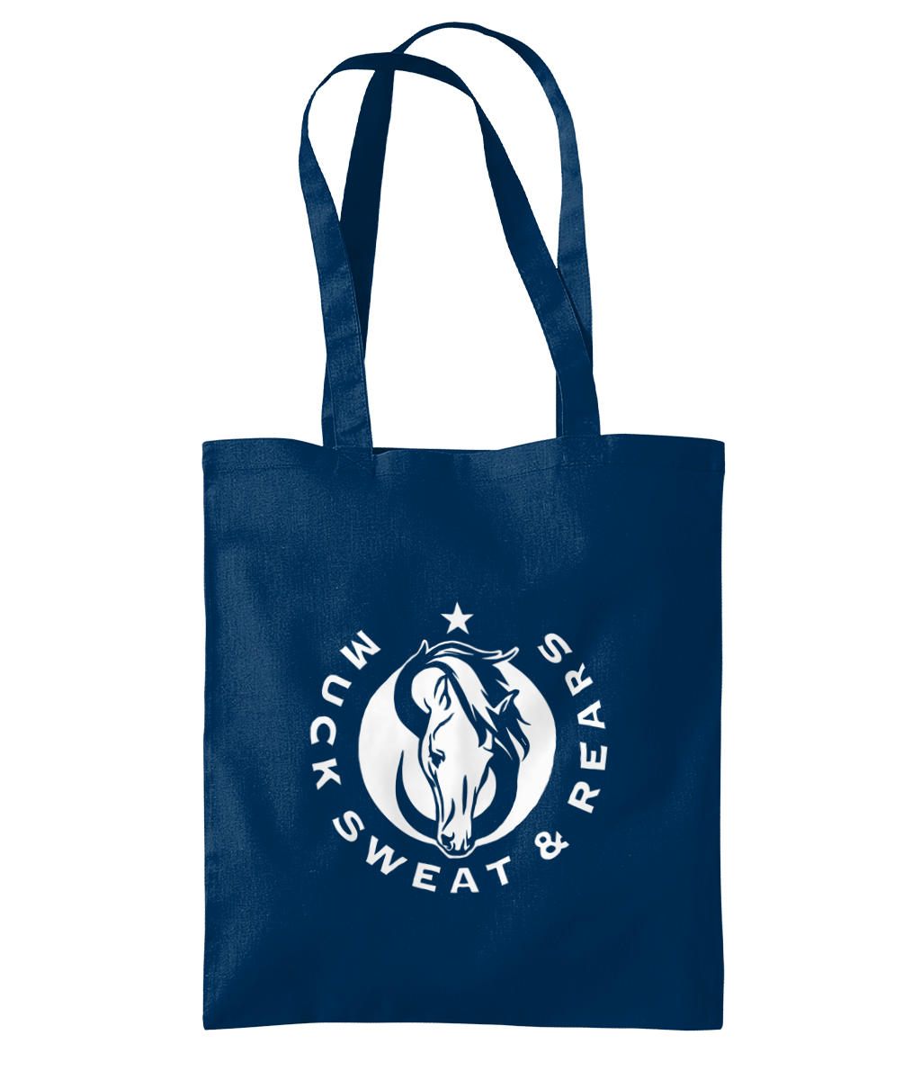 Team MSR Westford Mill Organic Premium Cotton Tote Printed with White MSR Logo