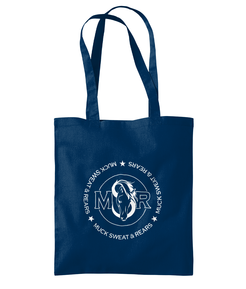 Team MSR Westford Mill Organic Premium Cotton Tote Printed with White MSR Logo