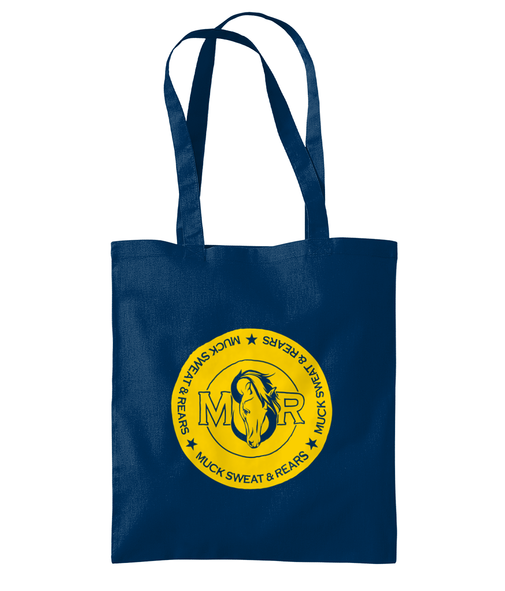 Team MSR Westford Mill Organic Premium Cotton Tote Printed with Yellow MSR Logo