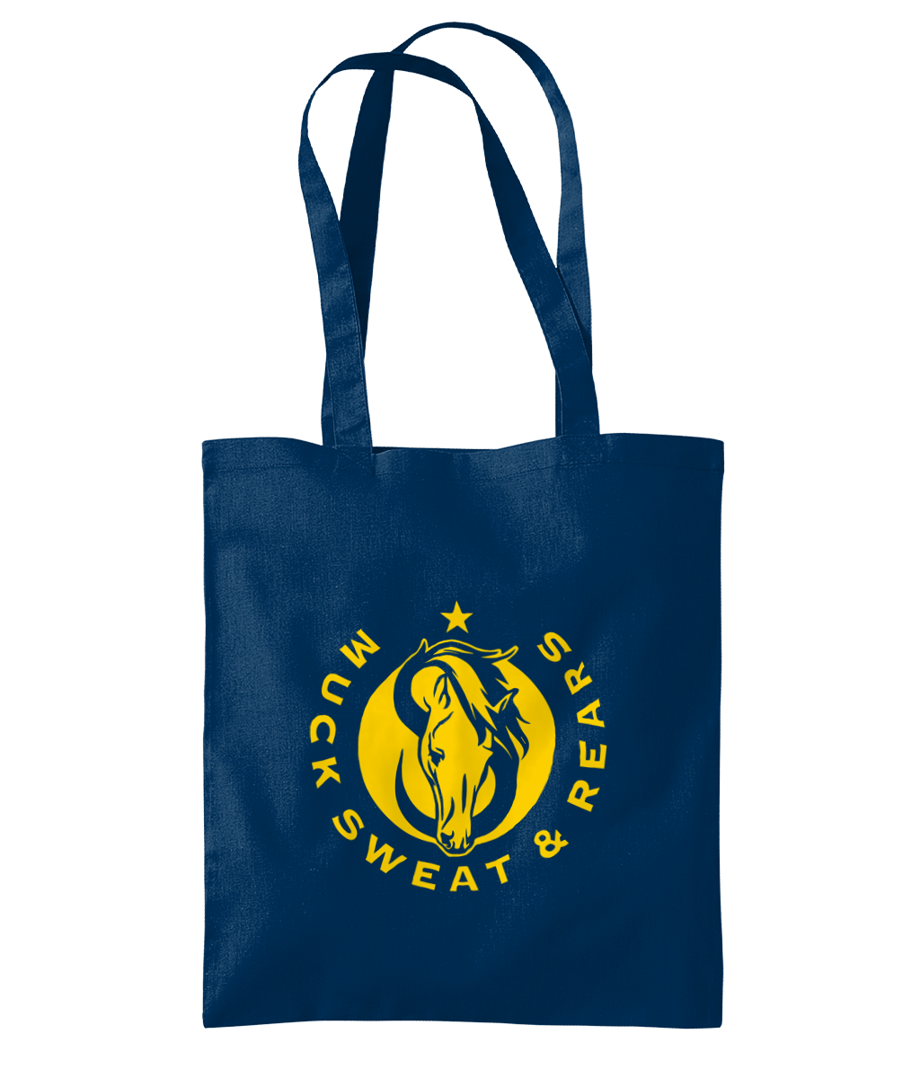 Team MSR Westford Mill Organic Premium Cotton Tote Printed with Yellow MSR Logo