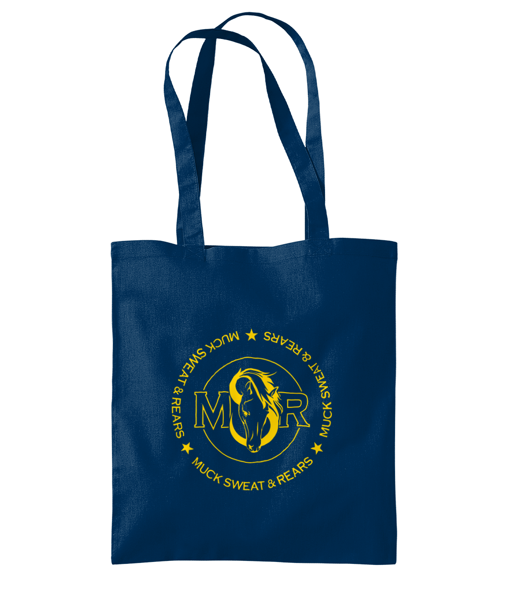 Team MSR Westford Mill Organic Premium Cotton Tote Printed with Yellow MSR Logo