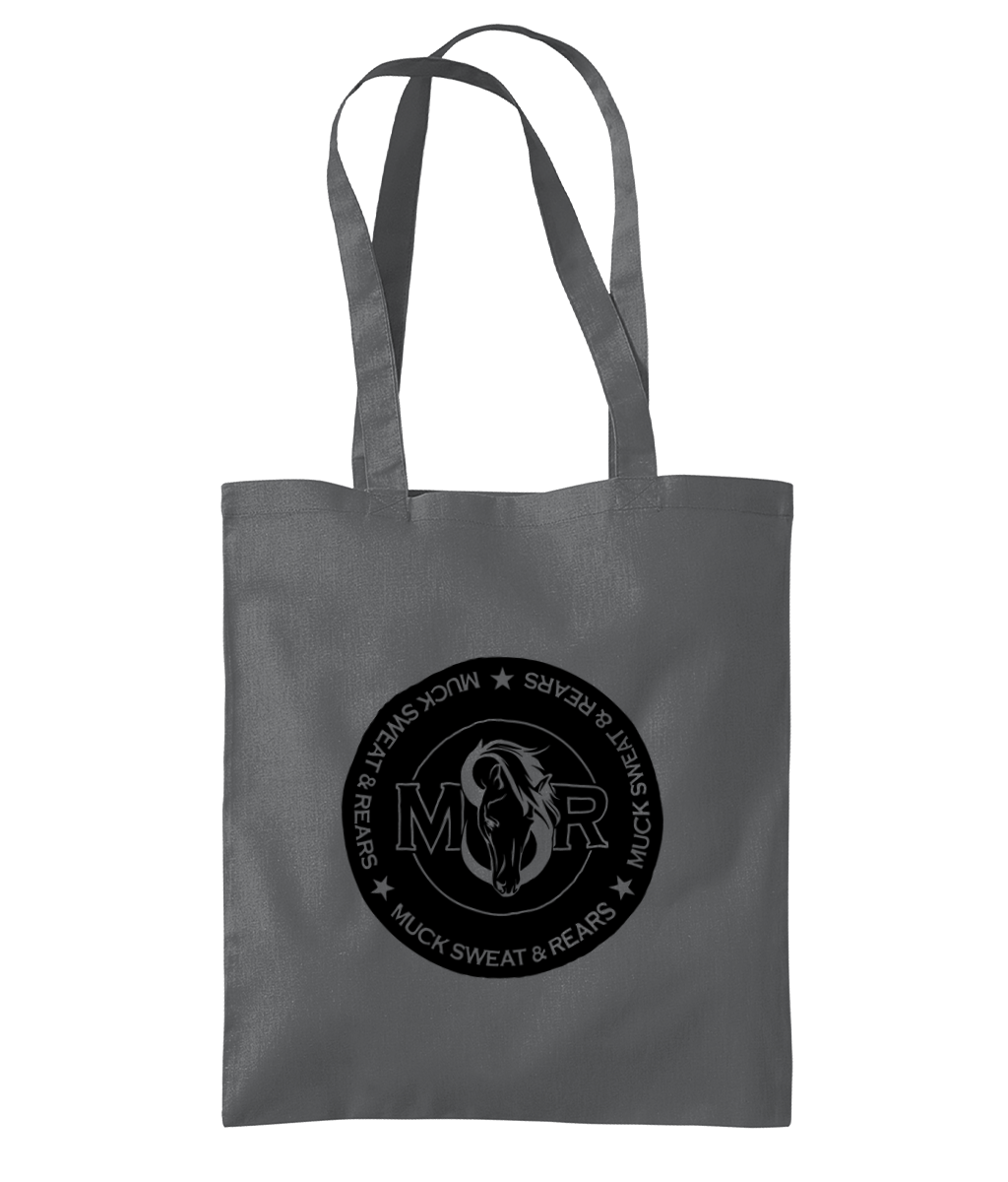 Team MSR Westford Mill Organic Premium Cotton Tote Printed with Black MSR Logo