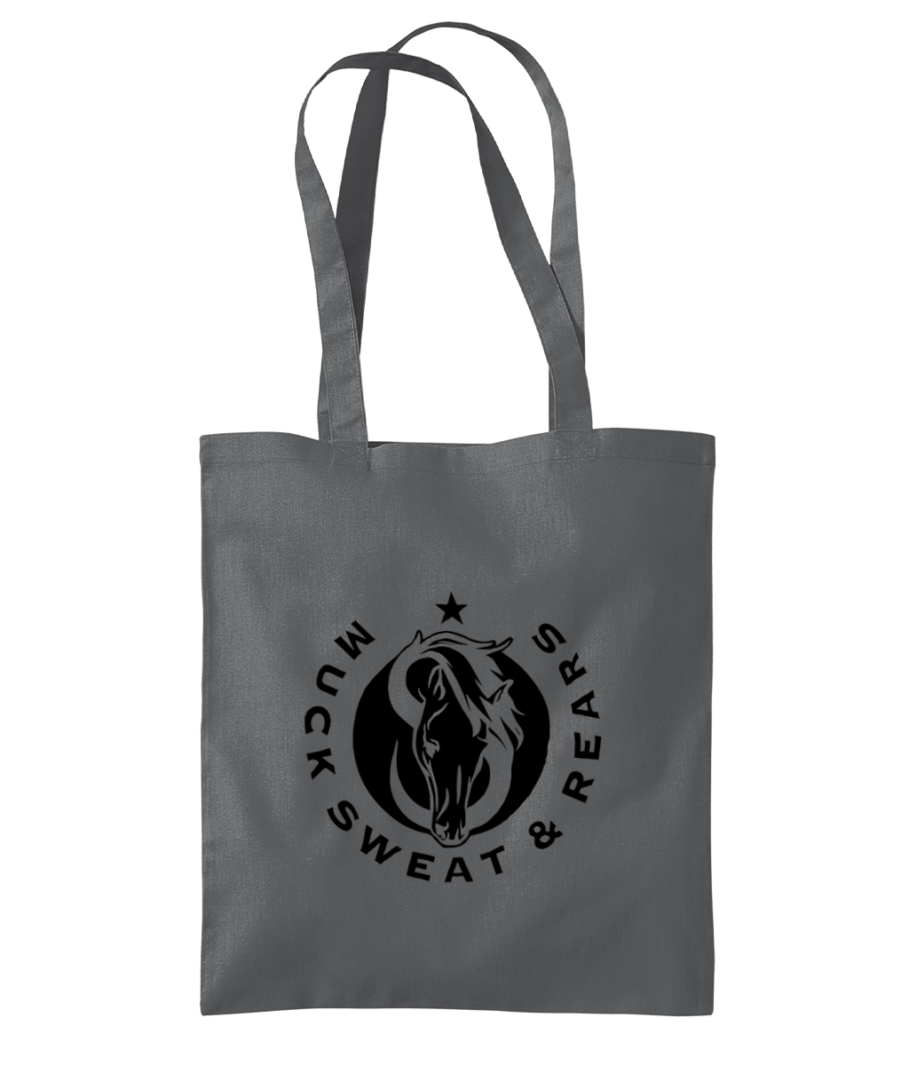 Team MSR Westford Mill Organic Premium Cotton Tote Printed with Black MSR Logo