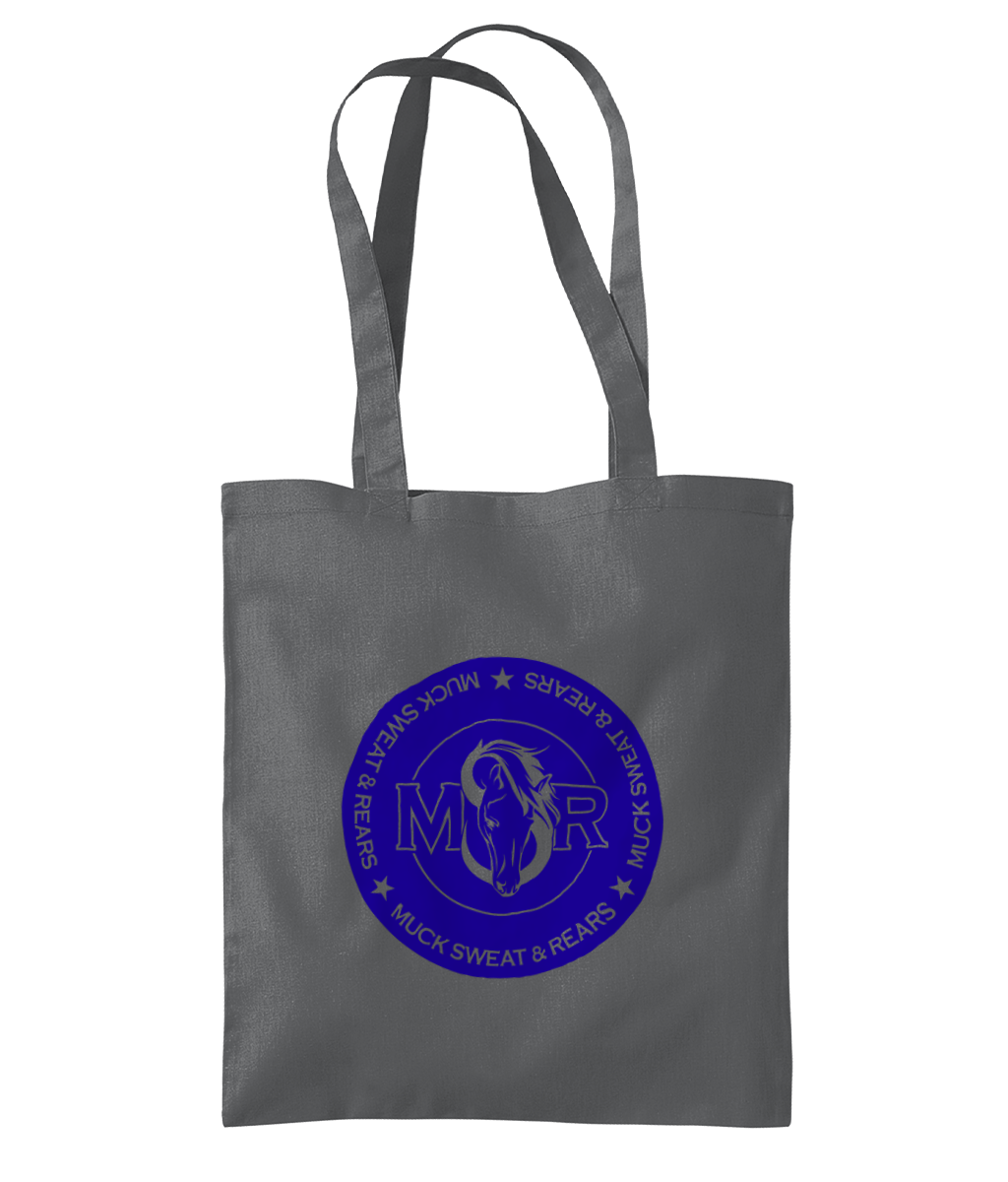 Team MSR Westford Mill Organic Premium Cotton Tote Printed with Blue MSR Logo